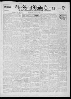 The Enid Daily Times (Enid, Okla.), Vol. 32, No. 161, Ed. 1 Saturday, September 29, 1928