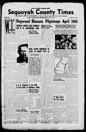 Sequoyah County Times (Sallisaw, Okla.), Vol. 9, No. 46, Ed. 1 Friday, April 18, 1941
