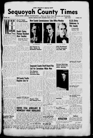 Sequoyah County Times (Sallisaw, Okla.), Vol. 10, No. 5, Ed. 1 Friday, July 4, 1941