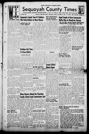 Sequoyah County Times (Sallisaw, Okla.), Vol. 10, No. 20, Ed. 1 Friday, October 17, 1941
