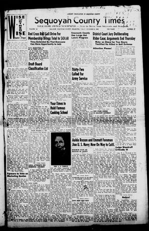 Sequoyah County Times (Sallisaw, Okla.), Vol. 10, No. 27, Ed. 1 Friday, December 5, 1941