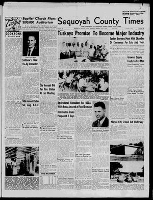Sequoyah County Times (Sallisaw, Okla.), Vol. 65, No. 6, Ed. 1 Friday, July 12, 1957