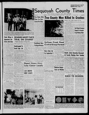 Sequoyah County Times (Sallisaw, Okla.), Vol. 65, No. 12, Ed. 1 Friday, August 23, 1957