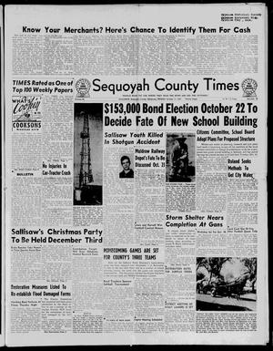 Sequoyah County Times (Sallisaw, Okla.), Vol. 65, No. 19, Ed. 1 Friday, October 11, 1957