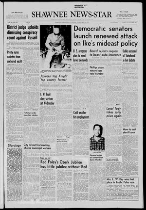 Shawnee News-Star (Shawnee, Okla.), Vol. 62, No. 257, Ed. 1 Tuesday, February 12, 1957