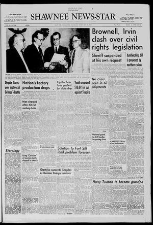 Shawnee News-Star (Shawnee, Okla.), Vol. 62, No. 262, Ed. 1 Saturday, February 16, 1957