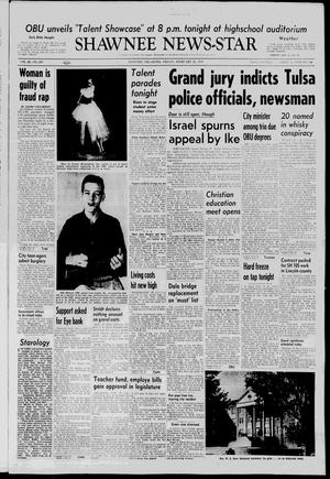 Primary view of object titled 'Shawnee News-Star (Shawnee, Okla.), Vol. 62, No. 267, Ed. 1 Friday, February 22, 1957'.