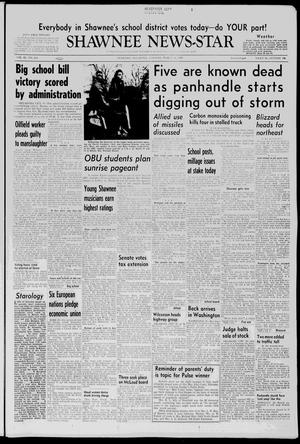 Shawnee News-Star (Shawnee, Okla.), Vol. 62, No. 294, Ed. 1 Tuesday, March 26, 1957