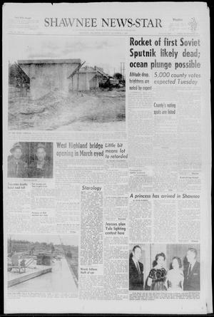Primary view of object titled 'Shawnee News-Star (Shawnee, Okla.), Vol. 63, No. 196, Ed. 1 Sunday, December 1, 1957'.