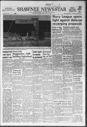 Primary view of object titled 'Shawnee News-Star (Shawnee, Okla.), Vol. 63, No. 310, Ed. 1 Sunday, April 13, 1958'.