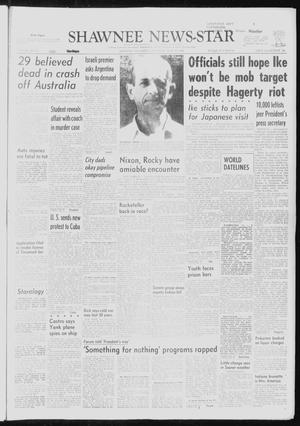 Shawnee News-Star (Shawnee, Okla.), Vol. 66, No. 47, Ed. 1 Saturday, June 11, 1960