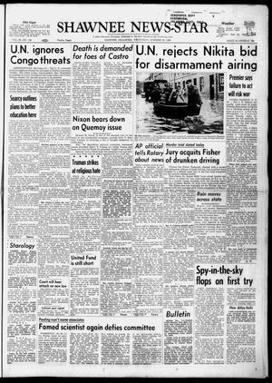 Shawnee News-Star (Shawnee, Okla.), Vol. 66, No. 152, Ed. 1 Wednesday, October 12, 1960