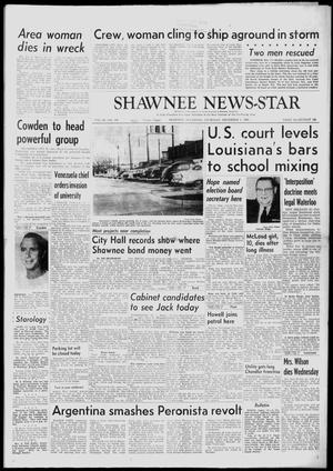 Primary view of object titled 'Shawnee News-Star (Shawnee, Okla.), Vol. 66, No. 195, Ed. 1 Thursday, December 1, 1960'.