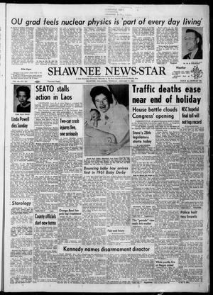 Primary view of object titled 'Shawnee News-Star (Shawnee, Okla.), Vol. 66, No. 223, Ed. 1 Tuesday, January 3, 1961'.