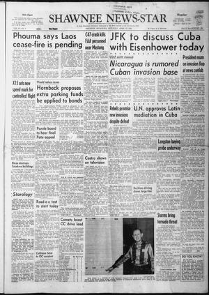 Primary view of object titled 'Shawnee News-Star (Shawnee, Okla.), Vol. 67, No. 5, Ed. 1 Saturday, April 22, 1961'.