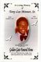 Primary view of Funeral Program for Tony Lee Minner Sr.