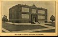Photograph: Waukomis School Building Postcard