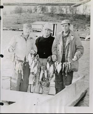 Grady Brock and Two Fishermen