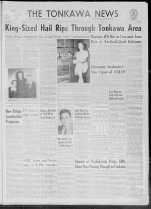 The Tonkawa News (Tonkawa, Okla.), Vol. 62, No. 62, Ed. 1 Thursday, September 3, 1959