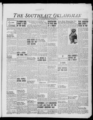 The Southeast Oklahoman (Hugo, Okla.), Vol. 38, No. 43, Ed. 1 Thursday, October 23, 1958