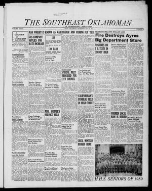 The Southeast Oklahoman (Hugo, Okla.), Vol. 39, No. 21, Ed. 1 Thursday, May 21, 1959