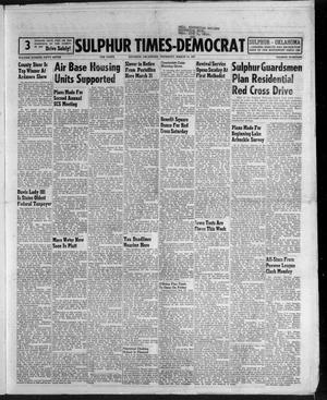 Sulphur Times-Democrat (Sulphur, Okla.), Vol. 57, No. 18, Ed. 1 Thursday, March 14, 1957