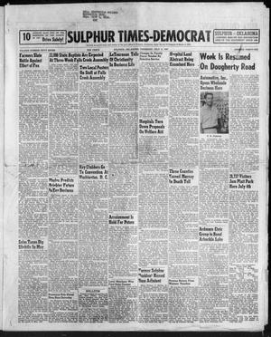 Sulphur Times-Democrat (Sulphur, Okla.), Vol. 57, No. 36, Ed. 1 Thursday, July 11, 1957