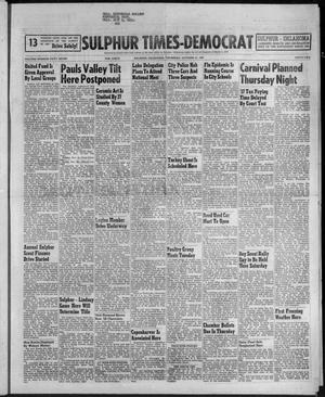 Sulphur Times-Democrat (Sulphur, Okla.), Vol. 57, No. 52, Ed. 1 Thursday, October 31, 1957