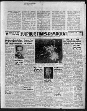 Sulphur Times-Democrat (Sulphur, Okla.), Vol. 58, No. 8, Ed. 1 Thursday, December 26, 1957