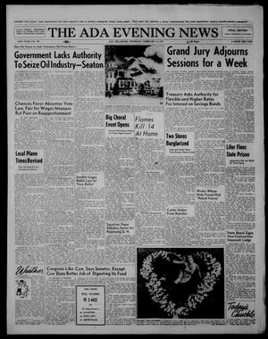 The Ada Evening News (Ada, Okla.), Vol. 53, No. 288, Ed. 1 Thursday, February 14, 1957