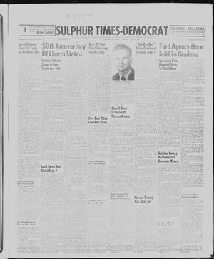 Sulphur Times-Democrat (Sulphur, Okla.), Vol. 58, No. 39, Ed. 1 Thursday, July 31, 1958