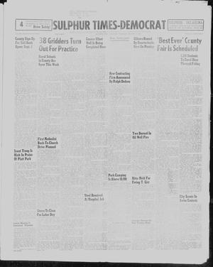 Sulphur Times-Democrat (Sulphur, Okla.), Vol. 58, No. 43, Ed. 1 Thursday, August 28, 1958