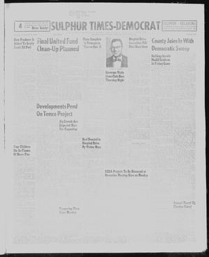 Sulphur Times-Democrat (Sulphur, Okla.), Vol. 58, No. 1, Ed. 1 Thursday, November 6, 1958