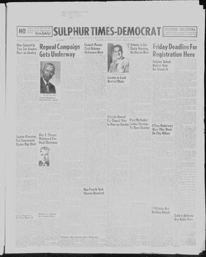 Sulphur Times-Democrat (Sulphur, Okla.), Vol. 58, No. 18, Ed. 1 Thursday, March 5, 1959