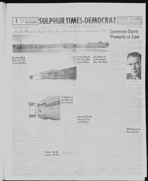 Sulphur Times-Democrat (Sulphur, Okla.), Vol. 58, No. 43, Ed. 1 Thursday, August 27, 1959