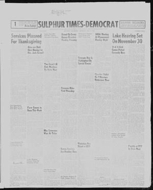 Sulphur Times-Democrat (Sulphur, Okla.), Vol. 58, No. 3, Ed. 1 Thursday, November 19, 1959