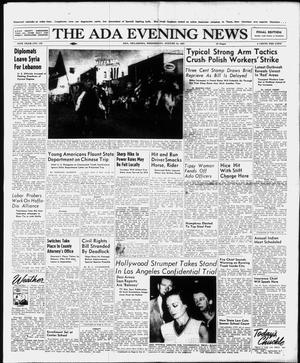 The Ada Evening News (Ada, Okla.), Vol. 54, No. 132, Ed. 1 Wednesday, August 14, 1957