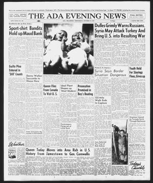 The Ada Evening News (Ada, Okla.), Vol. 54, No. 186, Ed. 1 Wednesday, October 16, 1957