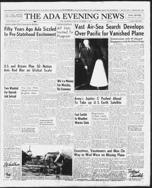 The Ada Evening News (Ada, Okla.), Vol. 54, No. 206, Ed. 1 Sunday, November 10, 1957