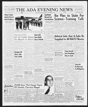 The Ada Evening News (Ada, Okla.), Vol. 54, No. 209, Ed. 1 Wednesday, November 13, 1957