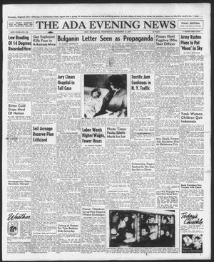 The Ada Evening News (Ada, Okla.), Vol. 54, No. 232, Ed. 1 Wednesday, December 11, 1957