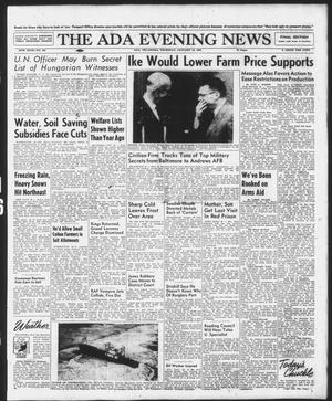 The Ada Evening News (Ada, Okla.), Vol. 54, No. 261, Ed. 1 Thursday, January 16, 1958