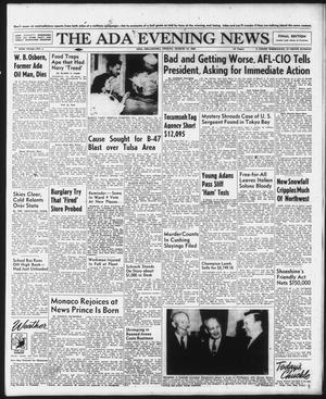 The Ada Evening News (Ada, Okla.), Vol. 55, No. 1, Ed. 1 Friday, March 14, 1958