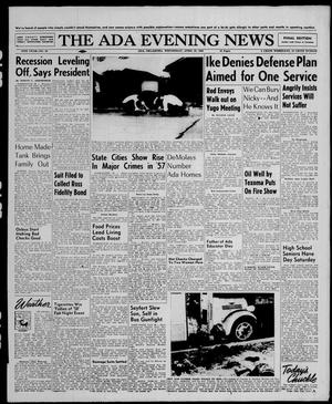 The Ada Evening News (Ada, Okla.), Vol. 55, No. 35, Ed. 1 Wednesday, April 23, 1958
