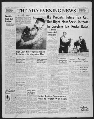 The Ada Evening News (Ada, Okla.), Vol. 55, No. 264, Ed. 1 Monday, January 19, 1959