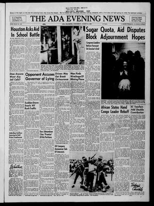 The Ada Evening News (Ada, Okla.), Vol. 57, No. 150, Ed. 1 Wednesday, August 31, 1960