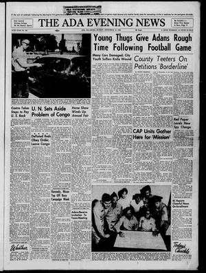 The Ada Evening News (Ada, Okla.), Vol. 57, No. 165, Ed. 1 Sunday, September 18, 1960
