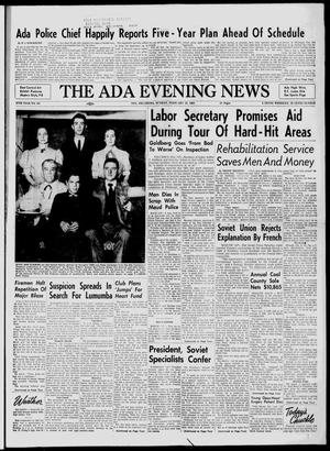 The Ada Evening News (Ada, Okla.), Vol. 57, No. 291, Ed. 1 Sunday, February 12, 1961