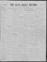 Newspaper: The Alva Daily Record (Alva, Okla.), Vol. 29, No. 84, Ed. 1 Thursday,…