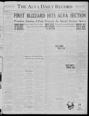 The Alva Daily Record (Alva, Okla.), Vol. 35, No. 275, Ed. 1 Tuesday, November 16, 1937
